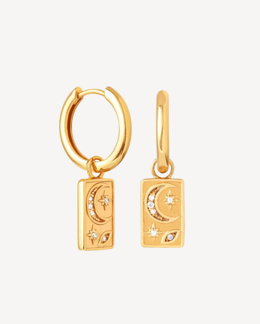 Ophelia Earrings - Gold