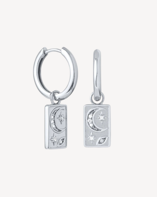 Ophelia Earrings - Silver